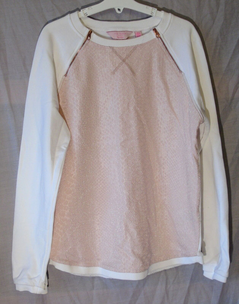 Pink Textured Jumper Age 13-14 Years Ted Baker