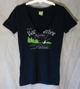 Dark Blue Bar T-Shirt Top Age 10-11 Years Abercrombie Fitch