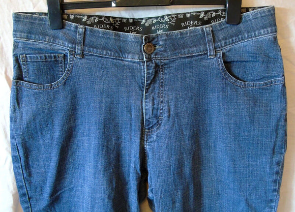 Blue Stretch Jeans Size 20 Lee Riders 40"W 28"L