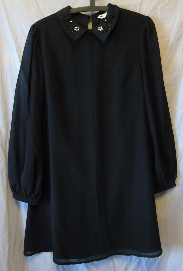 Black Dress Size 10 Yumi Age 13-14 Years