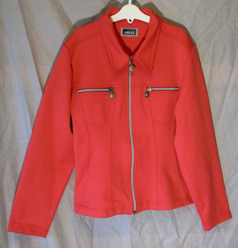 Red Collared Blazer Jacket Age 11-12 Years Versace