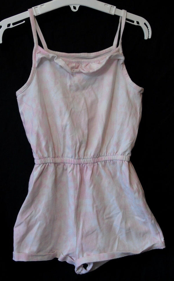 Pink Strappy Sleeveless Playsuit Age 6-7 Years F&F