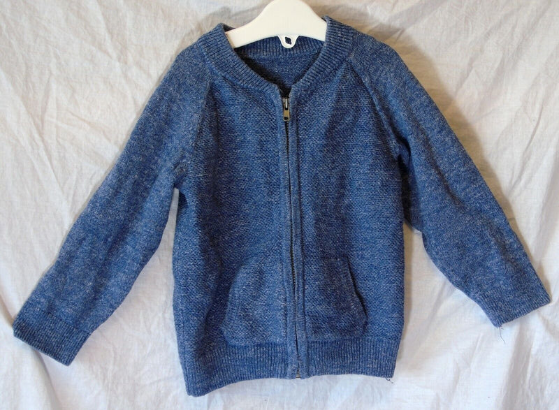 Blue Bomber Jacket Age 12-18 Months Matalan