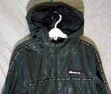 Black Windbreaker Jacket Coat Age 10-11 Years Ellesse