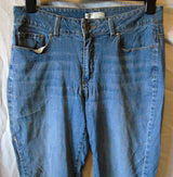 Blue Bootcut Jeans Size 16 Lee Riders 34"W 29"L