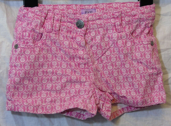 Pink Denim Shortie Shorts Age 3-4 Years F&F