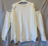 White Cold Shoulder Jumper Age 14-15 Years Miss Selfridge UK10