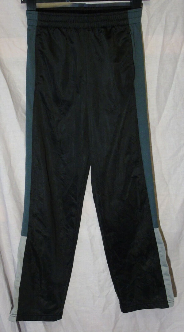 Black Sheen Tracksuit Bottoms Joggers Age 12-13 Years Starter