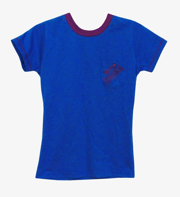 Blue Logo Fronted T-Shirt Top Age 8 Years Lonsdale