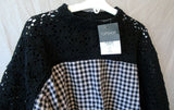 Black Blouse Top Age 15-16 Years Topshop UK8 RRP £39