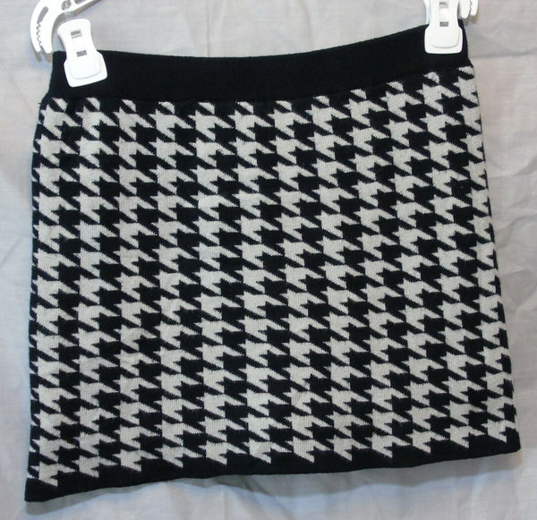 Black Houndstooth Soft Knit Skorts Skirt Age 13-14 Years Lip Service