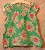 Green Floral Tunic Blouse Top Age 2-3 Years Next