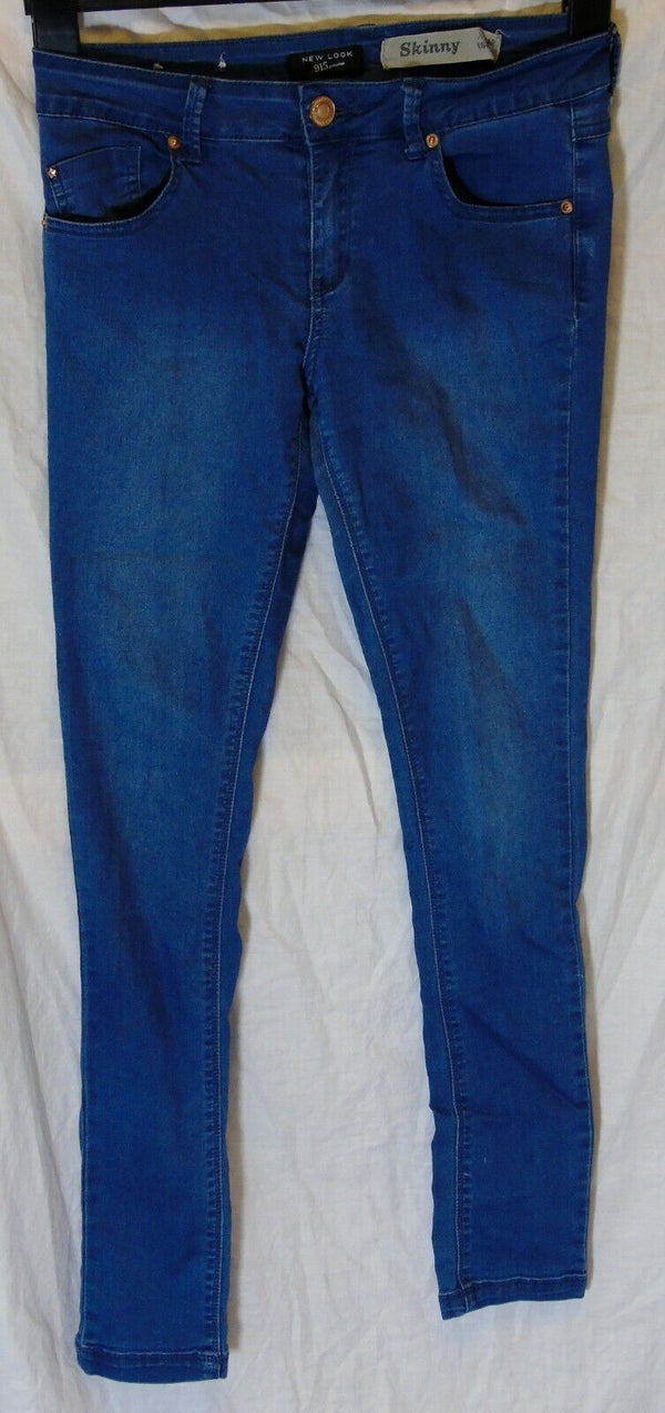 Blue Skinny Stretch Jeans Age 13 Years New Look