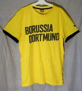 Yellow Borussia Dortmund FC T-Shirt Tee Age 13-14 Years Puma