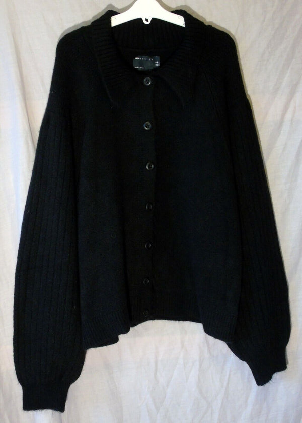 Black Soft Knit Cardigan Age 15-16 Years Asos UK10