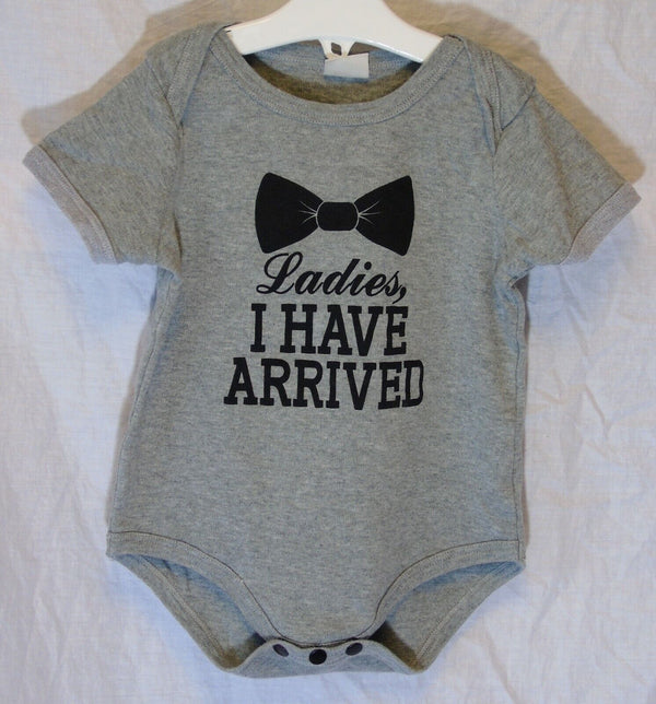 Grey Ladies I Have Arrived Bodysuit Age 12-18 Months A&J