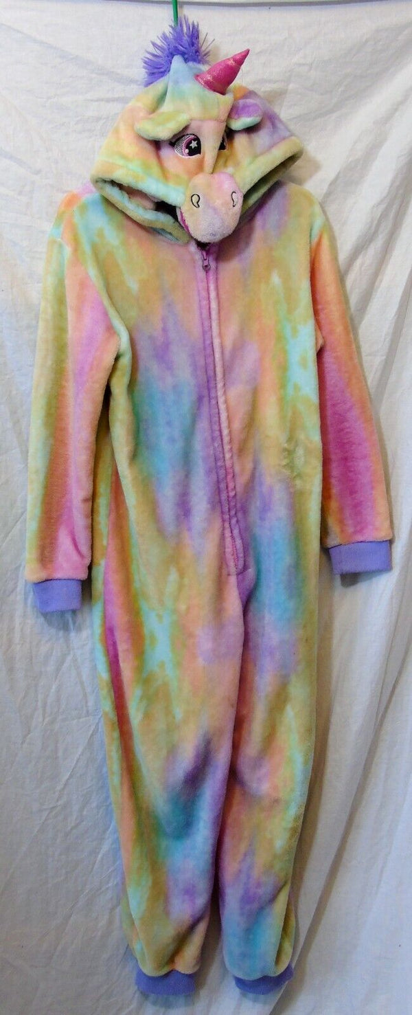 Rainbow Unicorn Fleece Hooded Onesey Age 11-12 Years Dannii Matthews