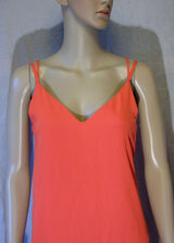 Orange Strappy Floaty Dress Age 13-14 Years Topshop