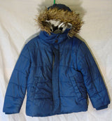 Blue Padded Hooded Coat Age 2-3 Years Kids Division