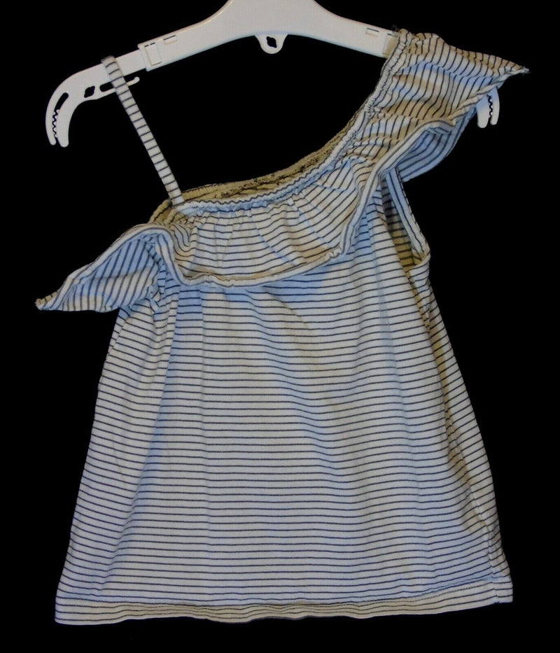 White Stripe Strappy Top Age 4 Years Next