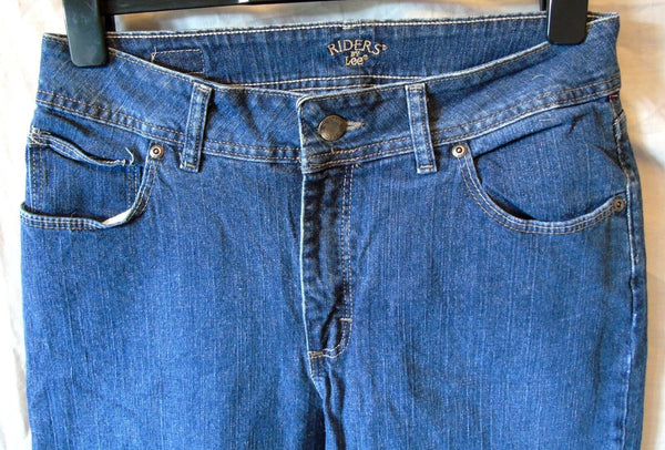 Dark Blue High Rise Jeans Size 14 Lee Riders 32"W 30"L