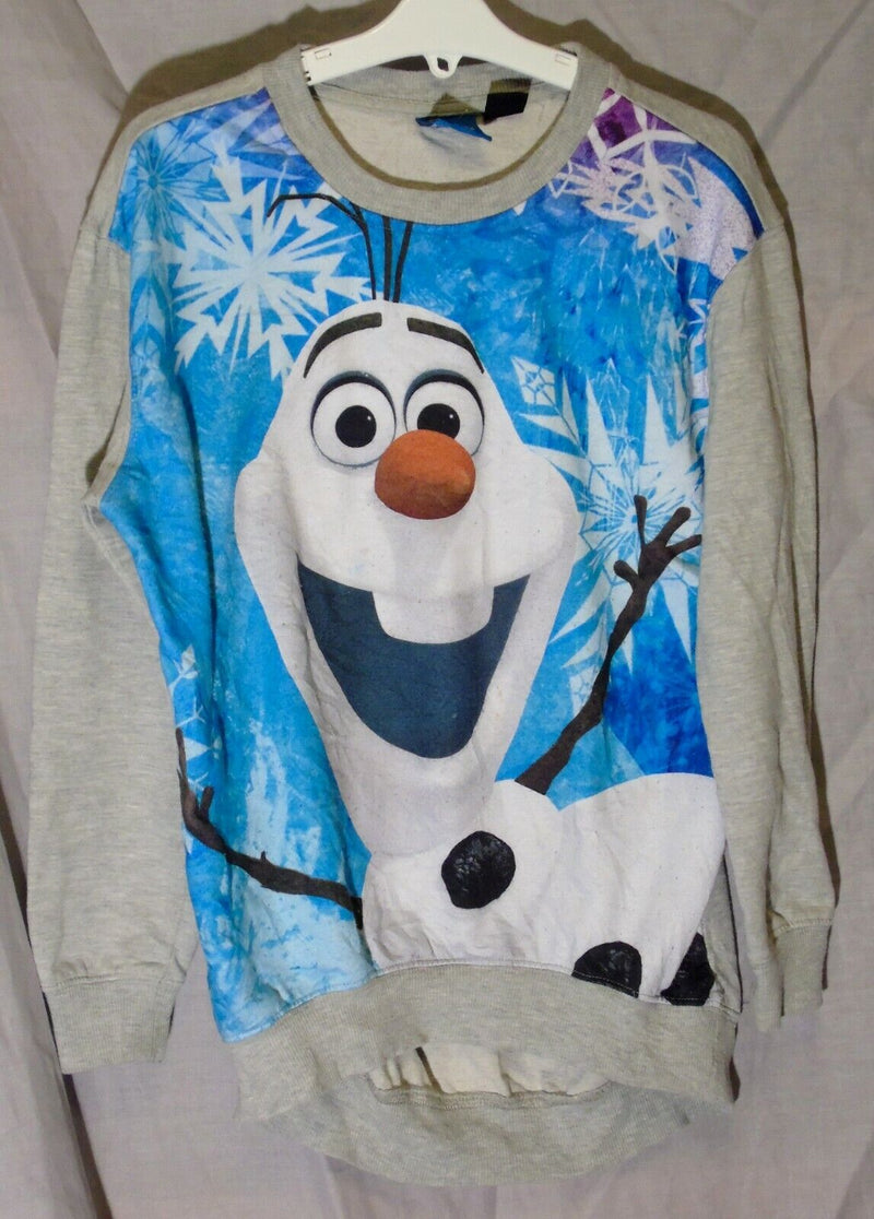 Grey Olaf Frozen Sweater Jumper Age 11-12 Years Disney