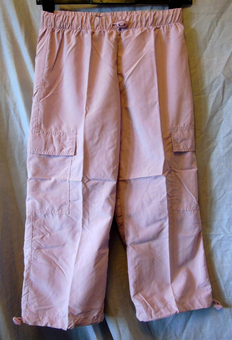 Pink Cropped Capri Trousers Size 8 Nutshell Age 13-14 Years