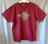 Red Logo Front T-Shirt Tee Age 12-13 Years Hard Rock Hong Kong