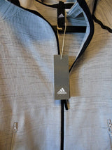 Grey Tracksuit Top Jacket Size 12-14 Adidas Primeknit RRP £120