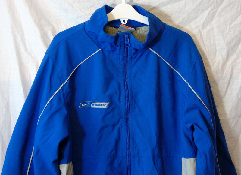 Blue Grey Jacket Coat Age 12-13 Years Nike Bauer