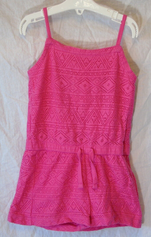 Hot Pink Aztec Strappy Playsuit Age 5 Years Evie