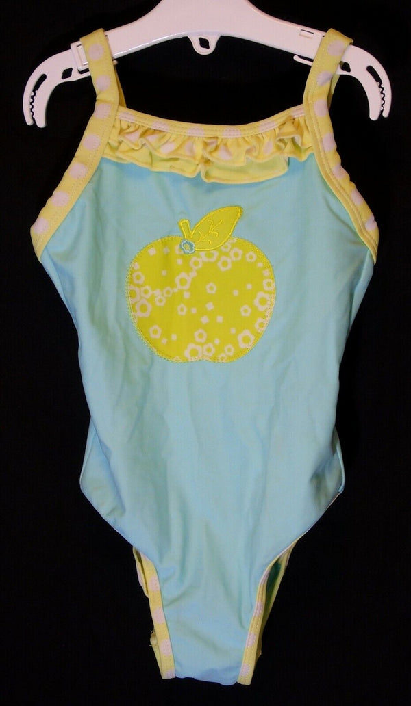 Blue Spot Swimming Costume Swimsuit Age 4-5 Years F&F