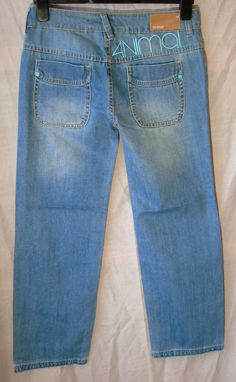 Blue Straight Leg Jeans Age 13-14 Years Animal RRP £40