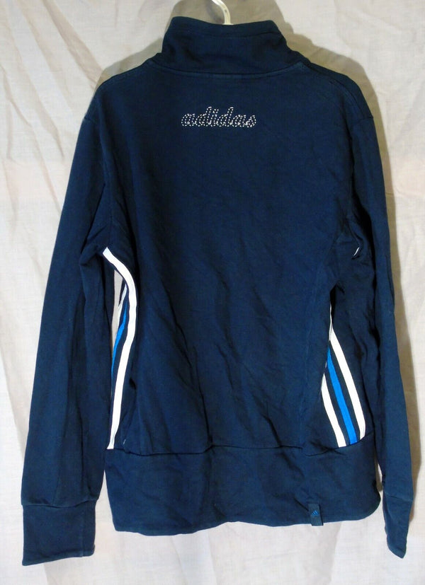 Blue Tracksuit Top Jacket Age 13-14 Years Adidas