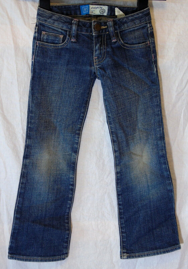 Blue Denim Straight Leg Jeans Age 5 Years Gap