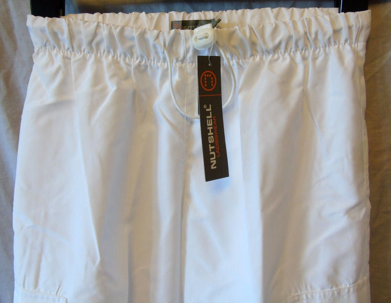 White Cropped Capri Trousers Size 12 Nutshell Age 15-16 Years