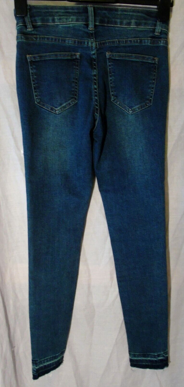 Blue Whiskered Skinny Jeans Age 14-15 Years Next UK8