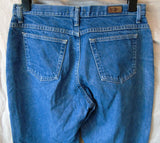 Blue Relaxed Fit Jeans Size 14 Lee Riders 32"W 28"L