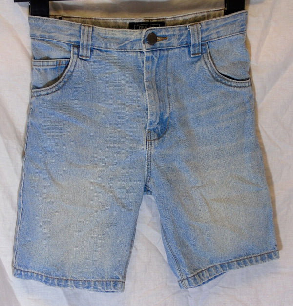 Blue Stonewashed Whiskered Denim Shorts Age 9 Years Next