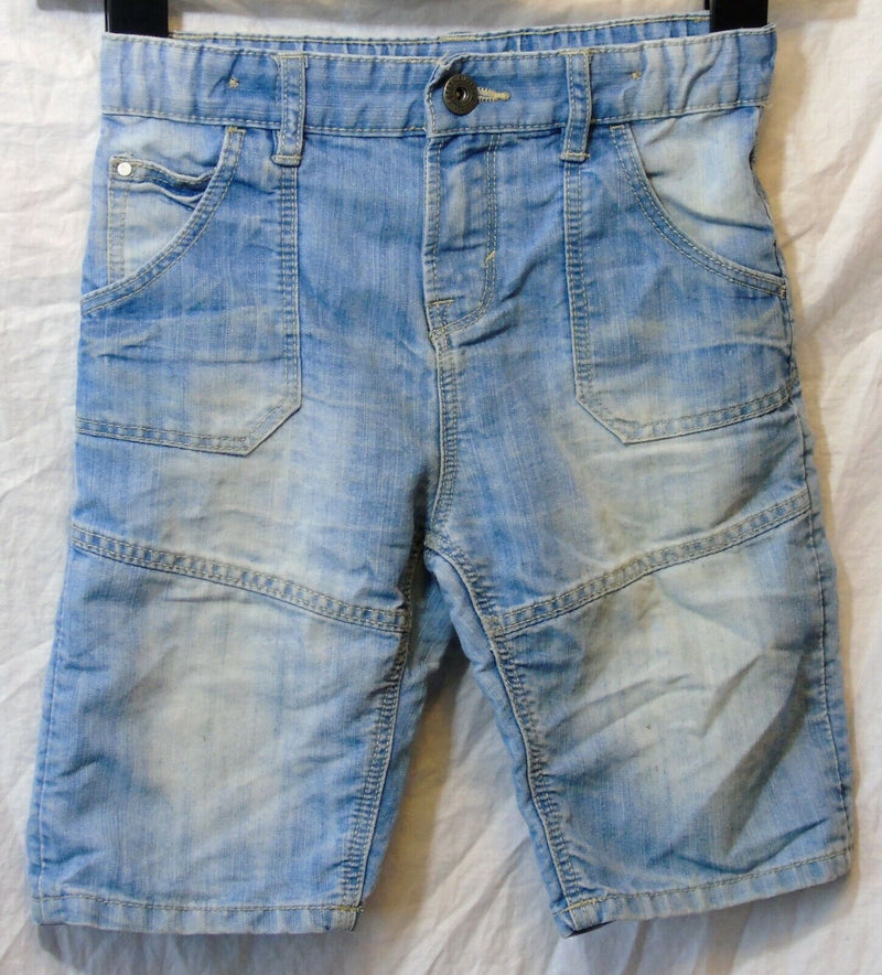 Light Blue Denim Board Shorts Age 6 Years Matalan