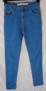 Blue Skinny Fit Stretch Denim Jeans Age 11-12 Years Primark