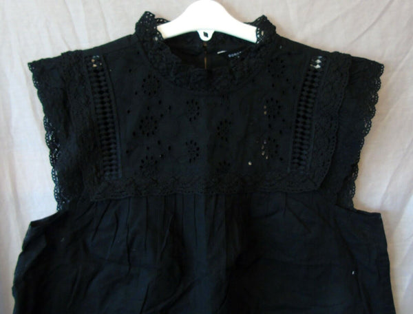 Black Blouse Top Age 14-15 Years Dorothy Perkins UK10 RRP £24