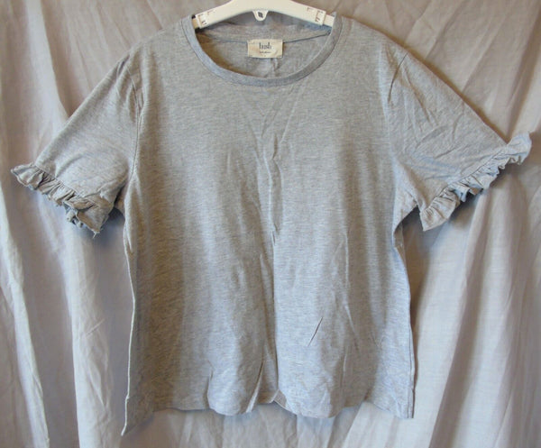 Grey Marl T-Shirt Top Age 14-15 Years Hush S