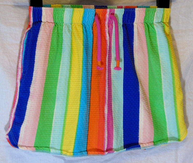 Green Rainbow Stripe Skirt Age 11 Years Next