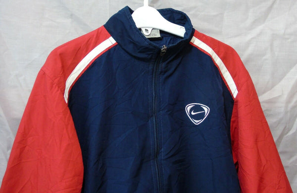 Red Blue Lightweight Coat Age 12-13 Years Nike