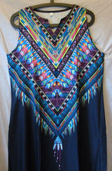 Black Dreamcatcher Summer Maxi Dress Size 16 XL Shein