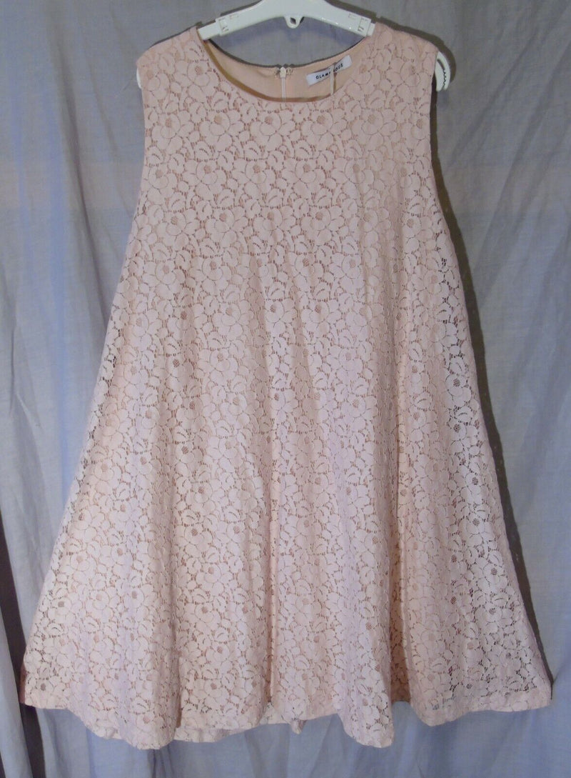 Pink Floral Dress Age 13-14 Years Glamorous UK10