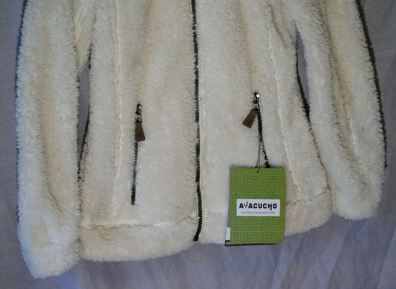 Beige Warm Fleece Jacket Coat Age 10 Years Ayacucho