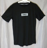 Black Sheen Logo Front T-Shirt Tee Age 10-11 Years Sonneti