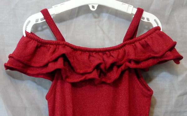 Red Sparkly Cropped Jumpsuit Age 4 Years Next